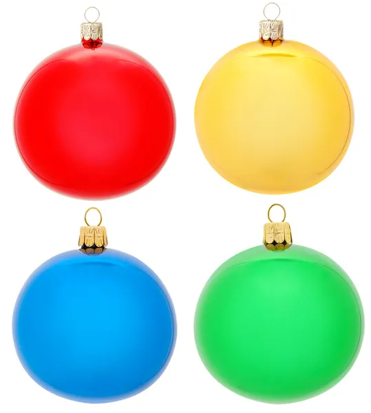 Christmas balls collection — Stock Photo, Image