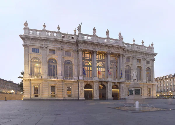 Turin, palazzo madama, italien — Stockfoto