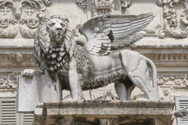 Piazza delle Erbe a Verona clipart