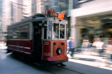 Beyoglu, Nostalgic Cable Car clipart