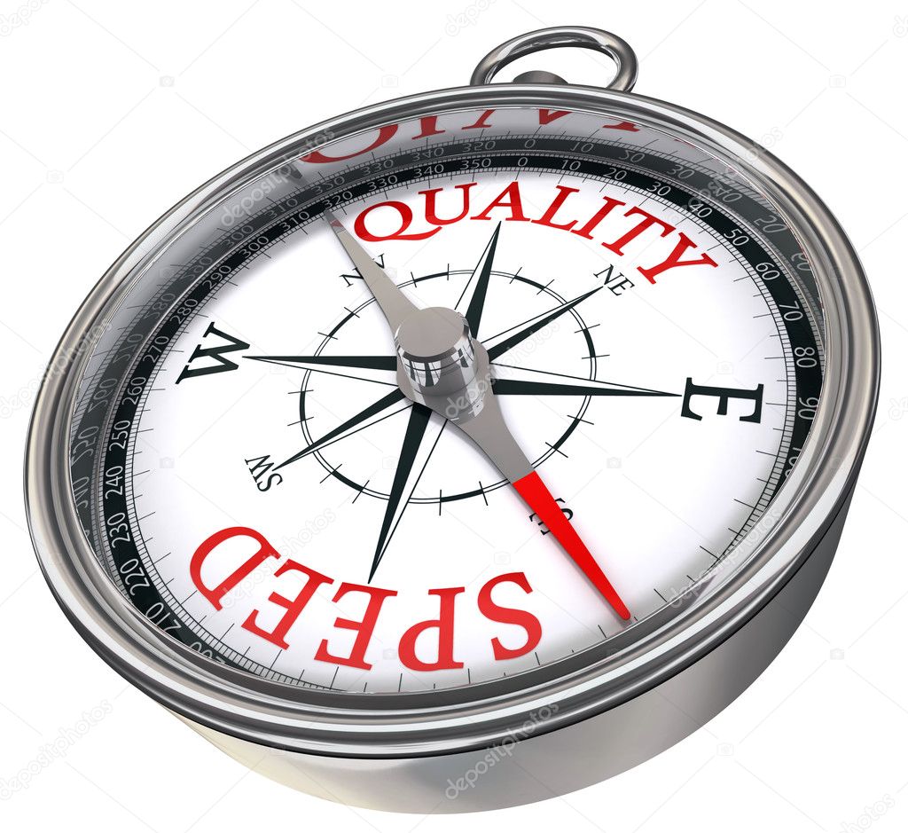Quality speed contrary words conceptual compass