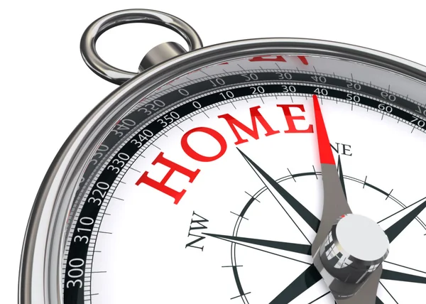 Home concept compass — Stock Photo, Image