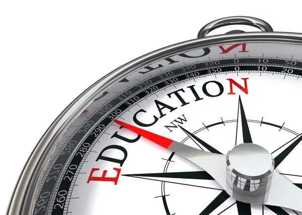 Education compass — Stock Photo, Image