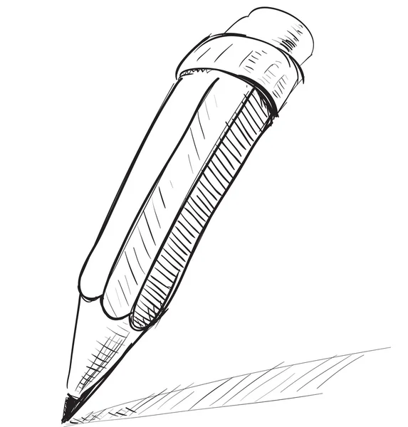 Dibujo a lápiz — Vector de stock