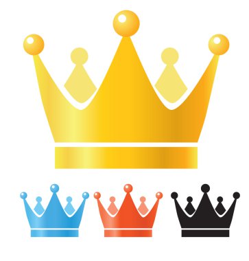 Crown illustratios clipart