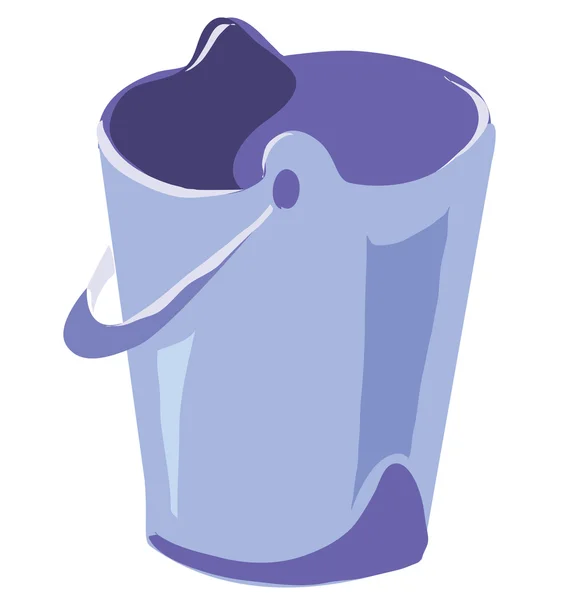 Doodle cartoon bucket — Stock Vector