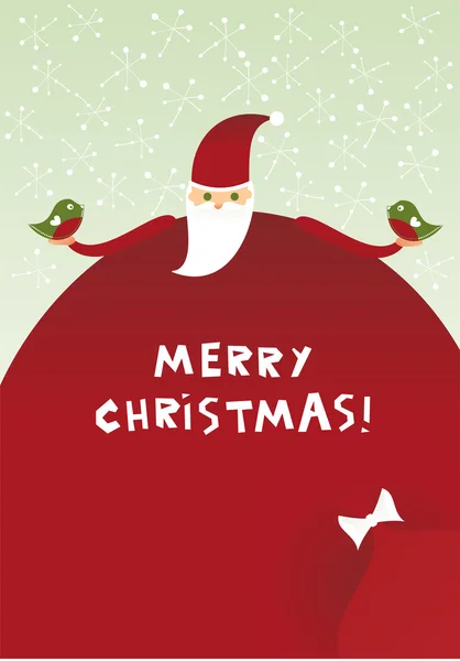 Cartolina di Natale — Vettoriale Stock