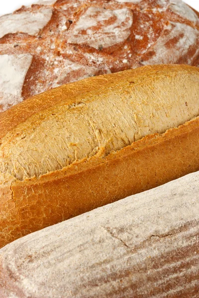 Tři chléb. — Stock fotografie