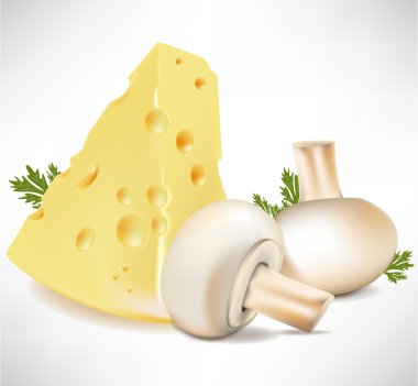 peynir mantarlı iki parçası