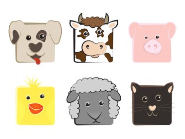 Collection of animals clipart