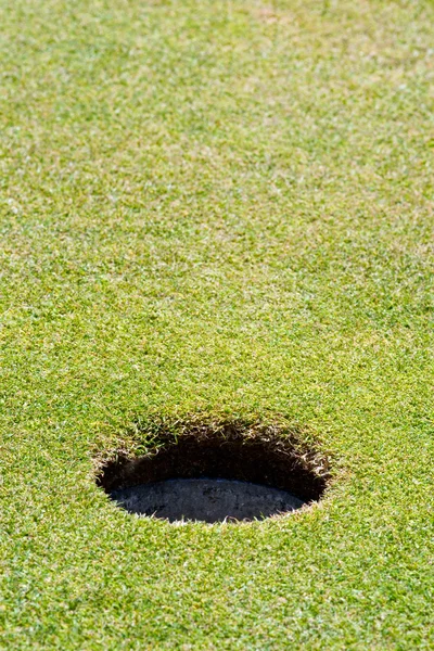 ゴルフの穴 — ストック写真