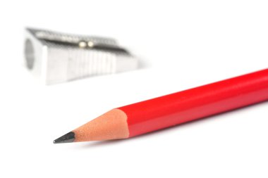 Pencil and Sharpener clipart