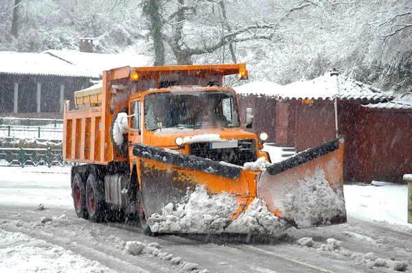 Nieve Plow — Foto de Stock