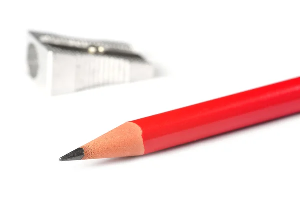 Stock image Pencil and Sharpener