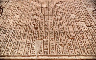 Hierogliphic scripts clipart