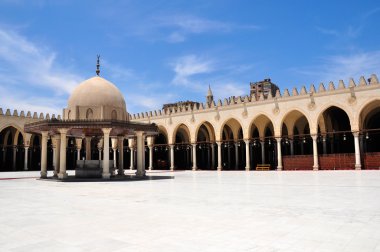 Amr ibn al-As Mosque in Cairo, Egypt clipart