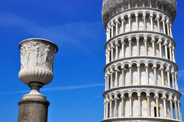 Torre inclinada de Pisa, Itália — Fotografia de Stock