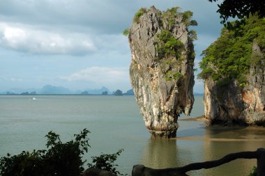 James Bond Island (Koh Tapoo), in Thailand clipart