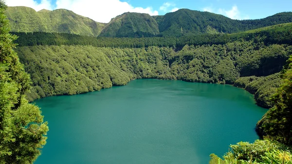 Lagune de Santiago, à Sao Miguel, Açores — Photo