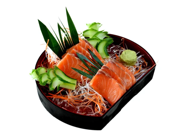 Lezzetli sake sashimi — Stok fotoğraf