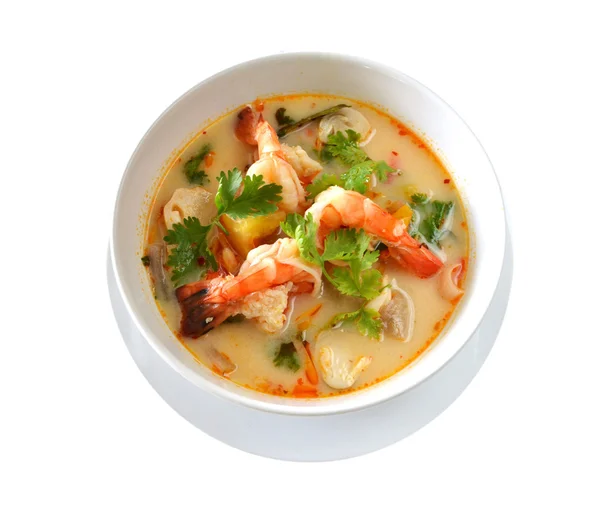 Comida tailandesa tom yum goong — Fotografia de Stock