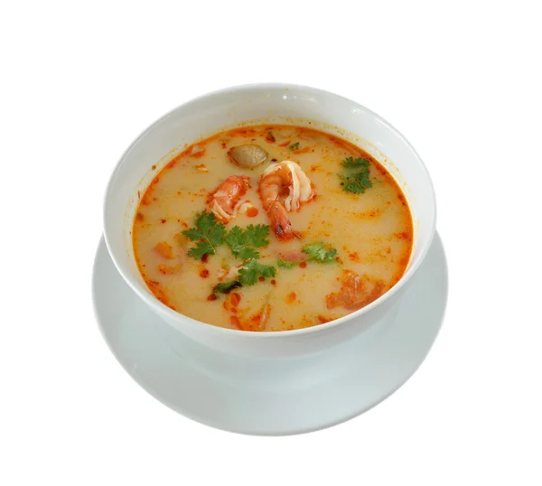 Thailändsk mat Tom Yum Goong — Stockfoto