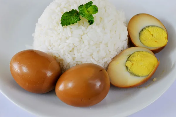 Ryżu i jaj — Zdjęcie stockowe