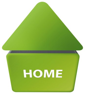 Home, green home clipart