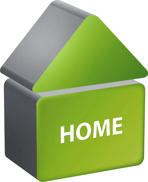 Home, green home — Stock Photo, Image