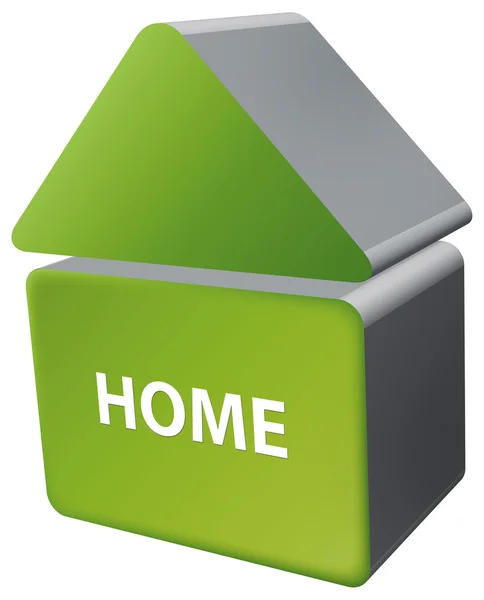 Home, green home — Stock Photo, Image