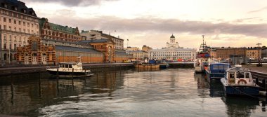 Helsinki, historical center clipart