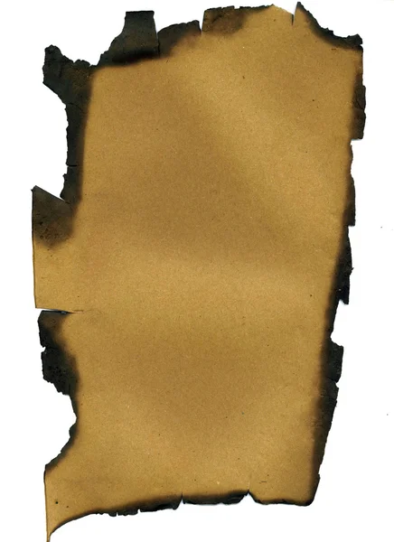 Éves chared barna papír — Stock Fotó