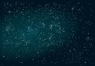 Stars in the universe clipart