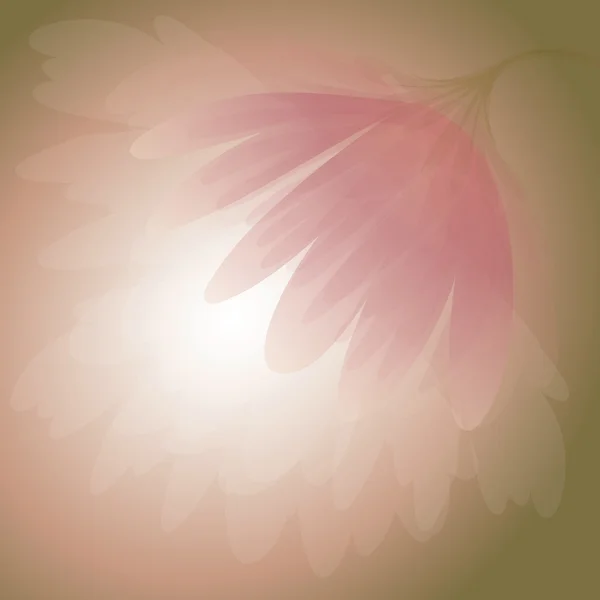 Pivoine rose — Image vectorielle
