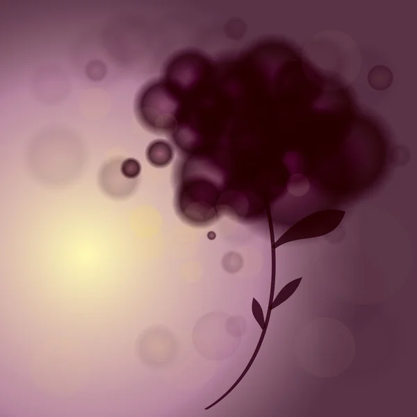 Fleur abstraite — Image vectorielle