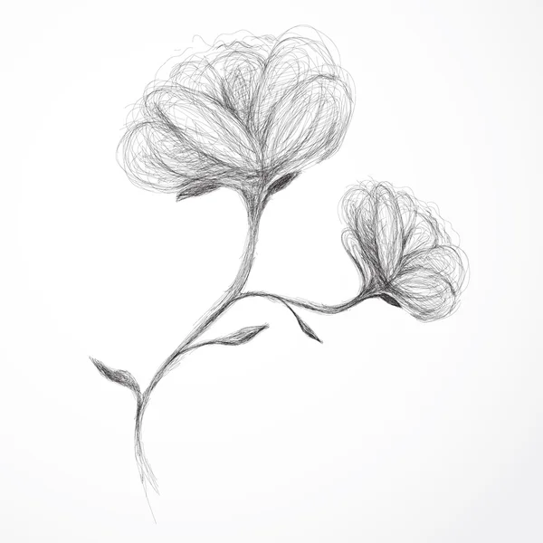 Λουλούδι τριαντάφυλλο — Διανυσματικό Αρχείο