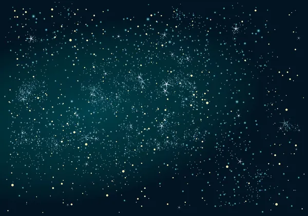 Estrelas no universo — Vetor de Stock