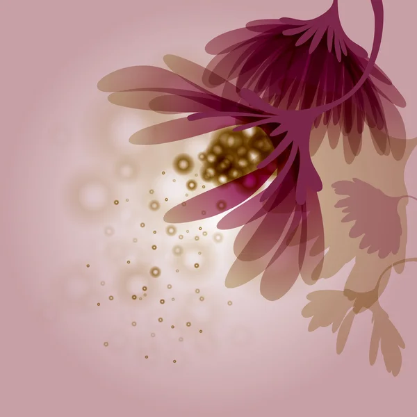 Abstrakte Blume — Stockvektor
