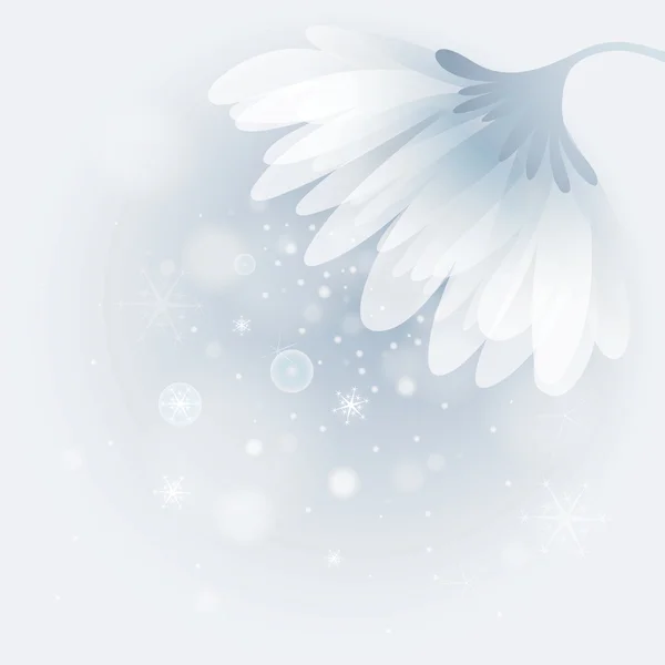 雪の花 — ストックベクタ