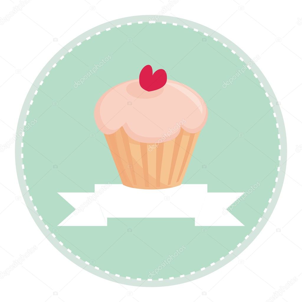 Banco de iglesia Sospechar bolso 11 ilustraciones de stock de Cupcakes logos | Depositphotos®