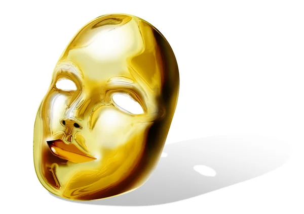 黄金のマスク — ストック写真