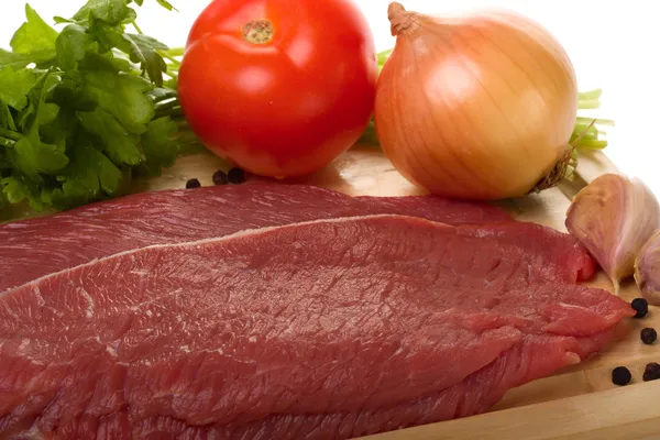 stock image Raw beef meat fillet