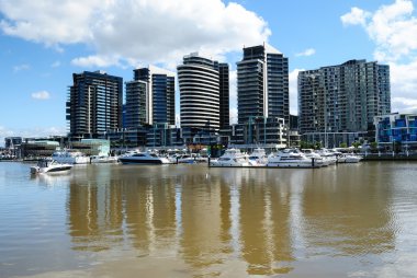 Luxury Waterfront Apartments On The River clipart