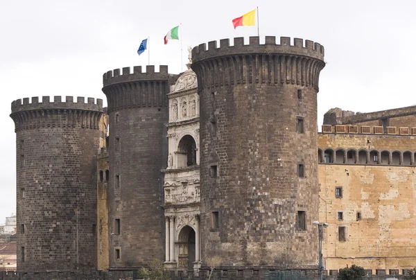 Castillo de Maschio Angioino, Nápoles — Foto de Stock
