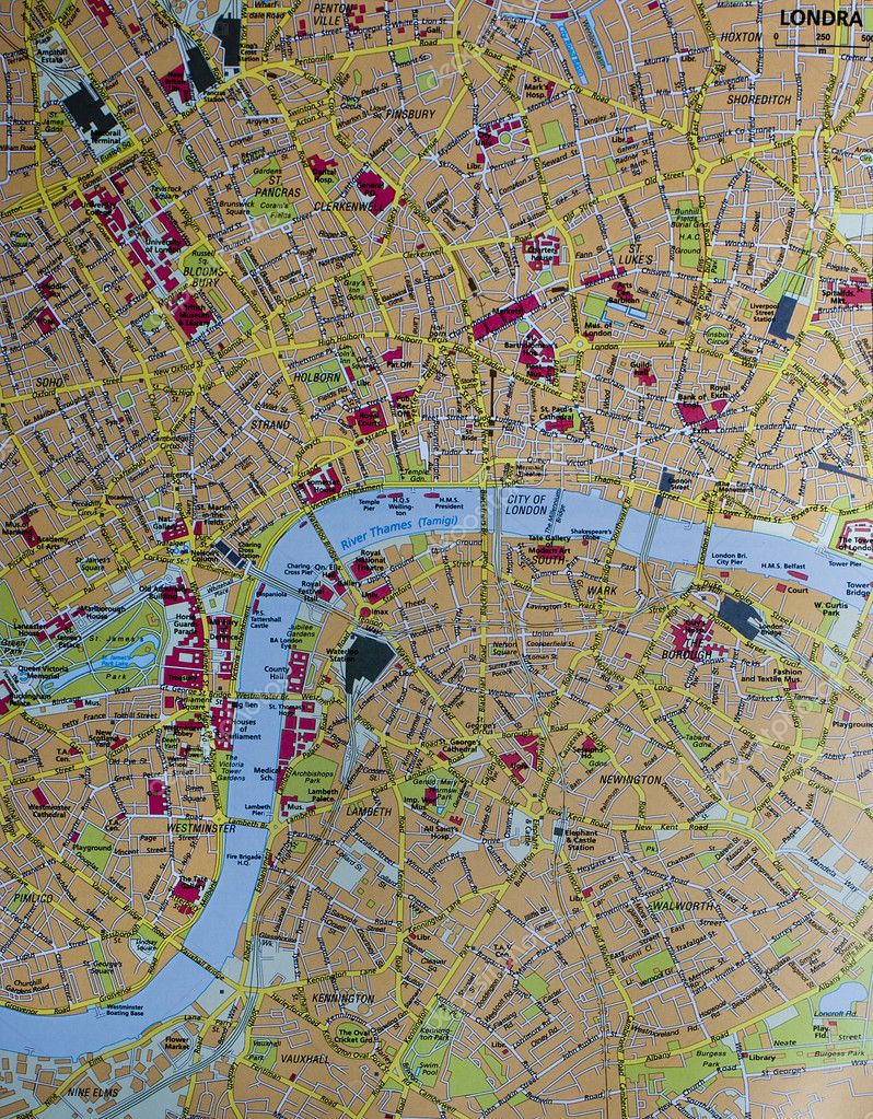 London map — Stock Photo © arkanoide #6760402