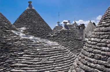 Trulli alberobello, apulia (İtalya içinde)