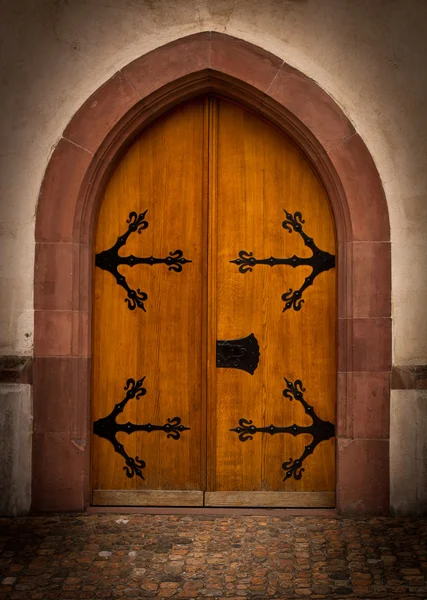 stock image Old castle doorway