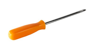 Orange screwdriver clipart