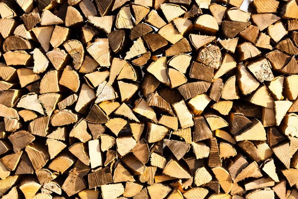 stock image Stacks of firewood