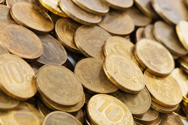 Fondo de monedas de oro —  Fotos de Stock